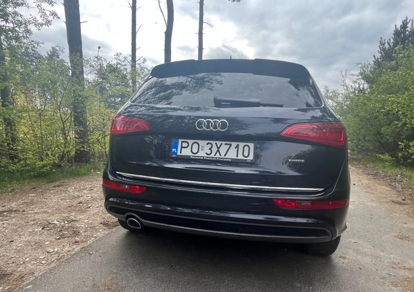 Audi Q5 cena 97000 przebieg: 96670, rok produkcji 2016 z Poznań małe 137